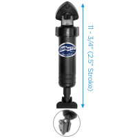 Hydraulic Short M80/M120 Actuator with Rivet Clearance - A1200SRC - Bennett Marine